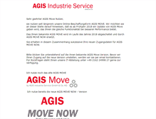 Tablet Screenshot of agismove.agis-germany.com